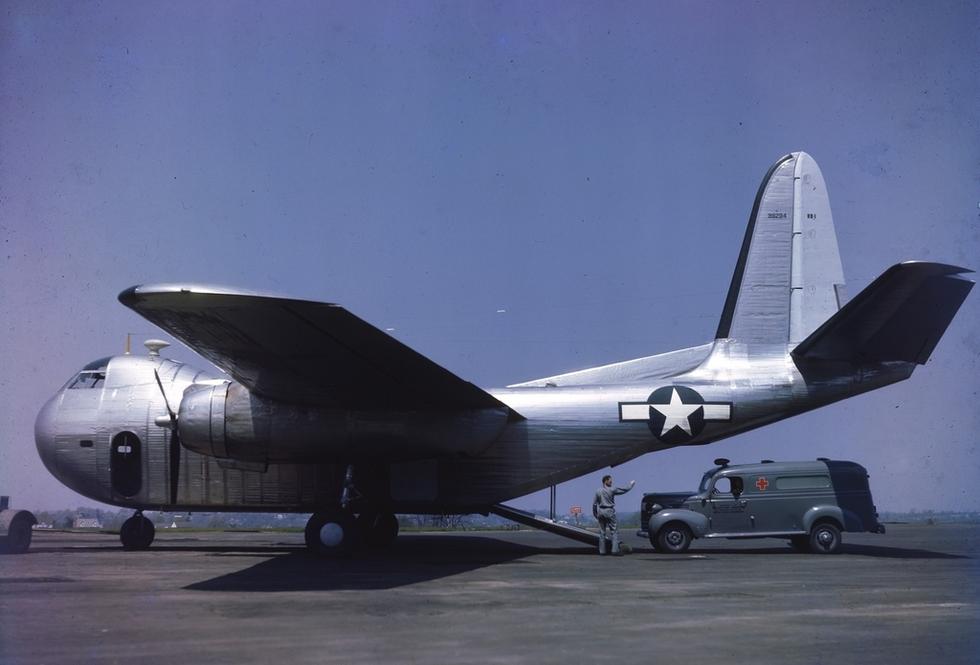 二战美国曾用不锈钢造运输机