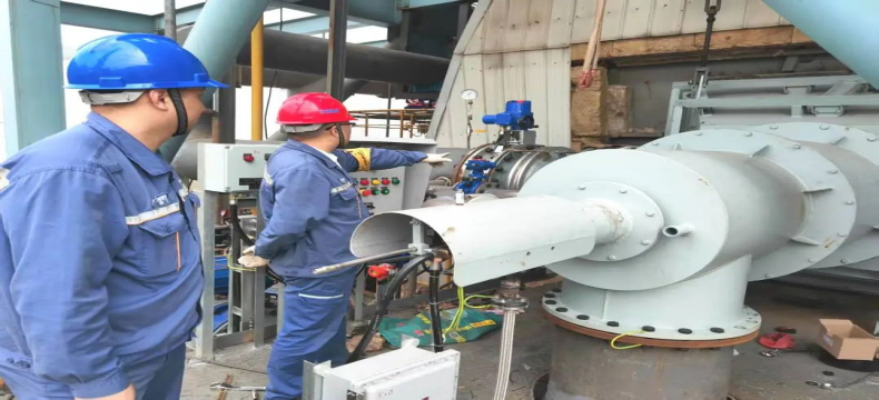 宝钢德盛炼铁厂东区脱硫脱硝直燃式加热炉改造工程圆满完成